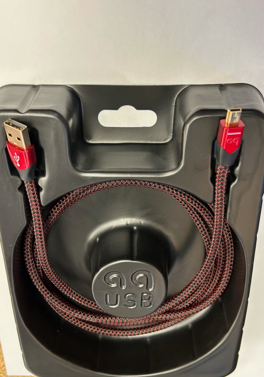 AudioQuest Cinnamon USB 2.0 Cable A-Mini 0.75m - NEW OLD STOCK